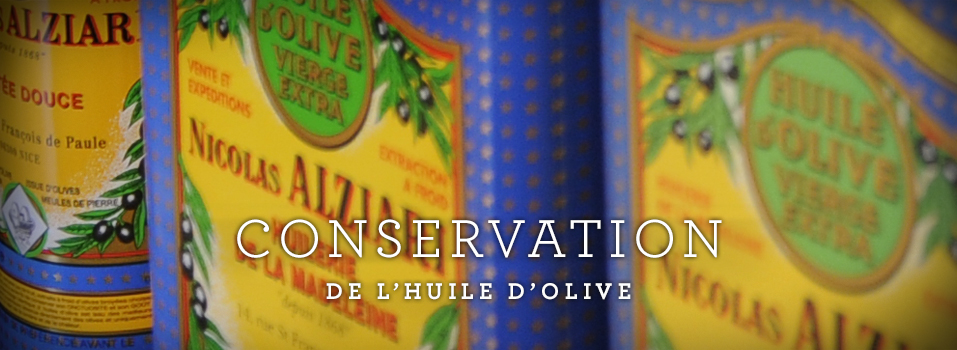 Visuel de bidons m&eacute;taliques d'huile d'olive
